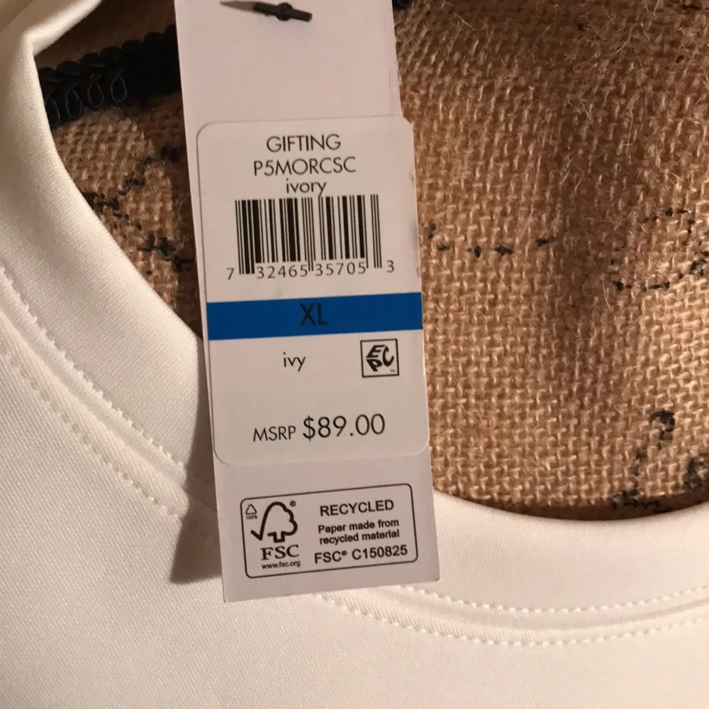 DKNY womens crossing times square print sweatshirt NWT size XL - Picture 7 of 17